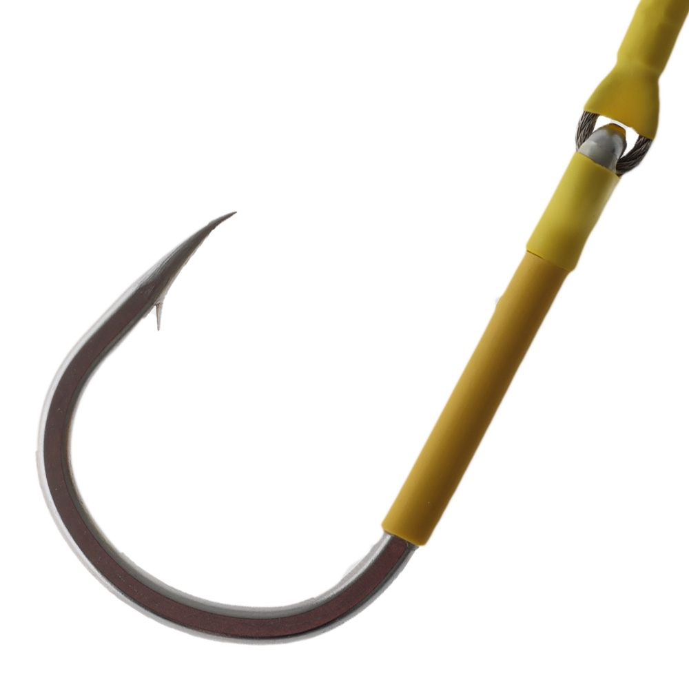 Pakula 3D Fish Print Head Shaker Rigged Game Lure Yellowfin