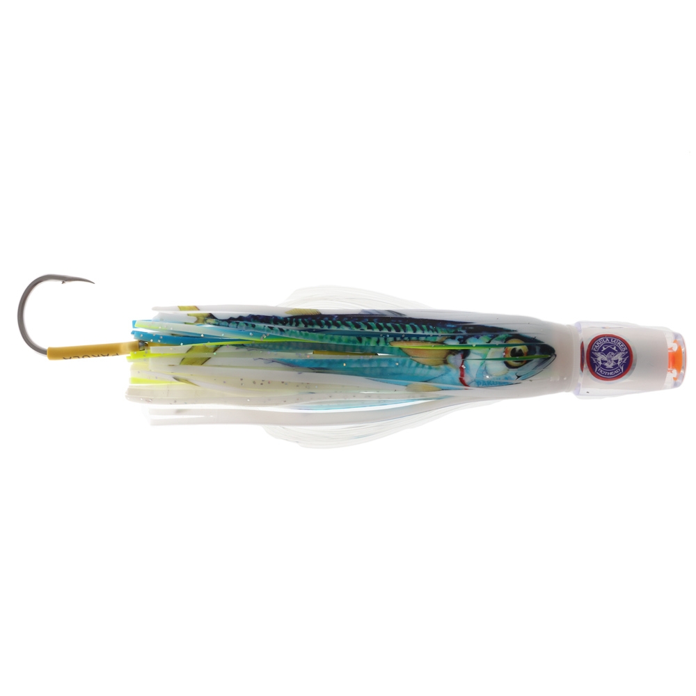 Pakula Paua Pearl Jet Mini Sprocket Lure 240mm - Rigged Slimey