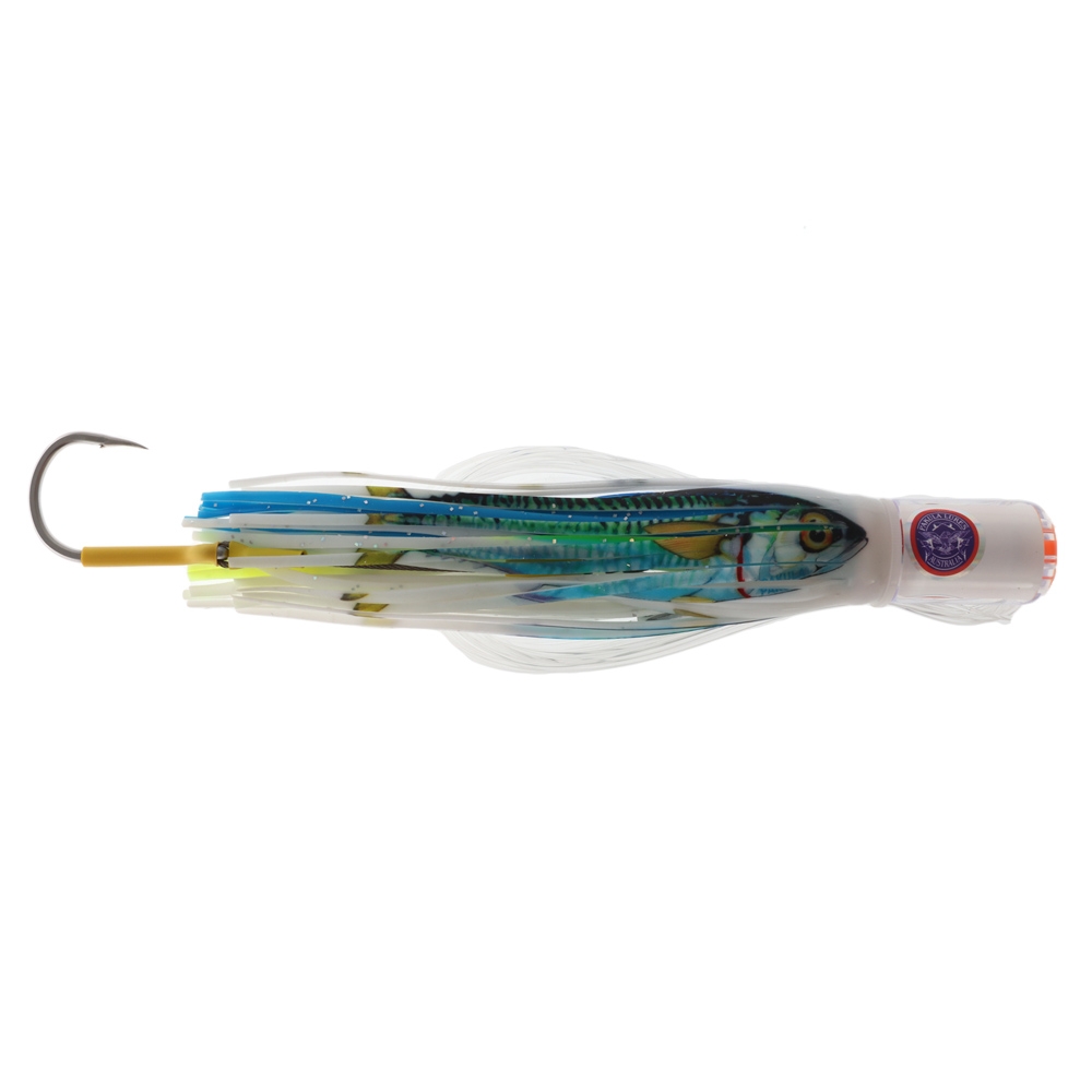 Pakula Paua Pearl Jet 25 Bullet Rigged Game Lure 237mm Slimey