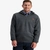 Swanndri Mens Mariner Wool Zip Neck Sweater Charcoal Marle XS