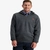 Swanndri Mens Mariner Wool Zip Neck Sweater Charcoal Marle Small