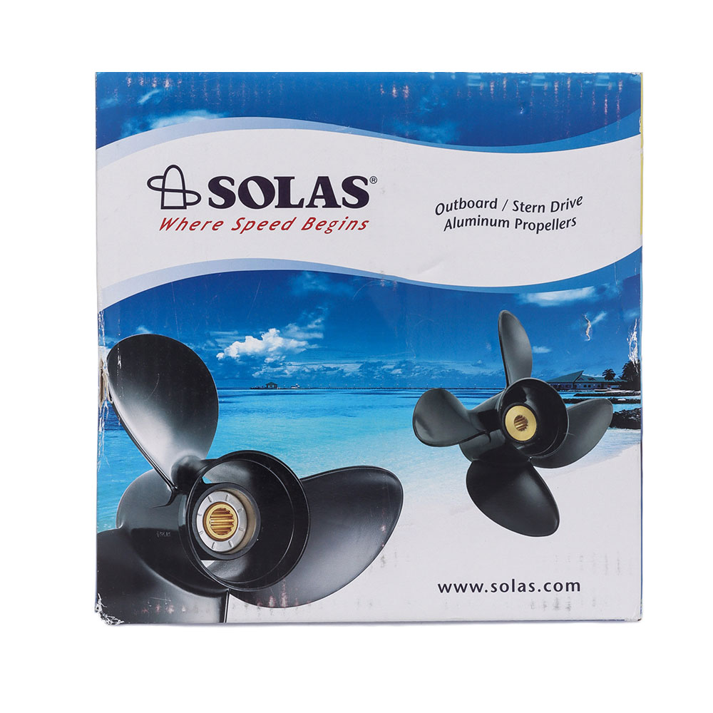 SOLAS Amita 3 Aluminium 3-Blade Propeller 3211-099-11 Yamaha/Mercury 20-30HP