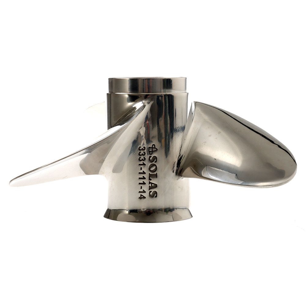 SOLAS 3331-111-14 New Saturn Stainless Steel 3-Blade Propeller