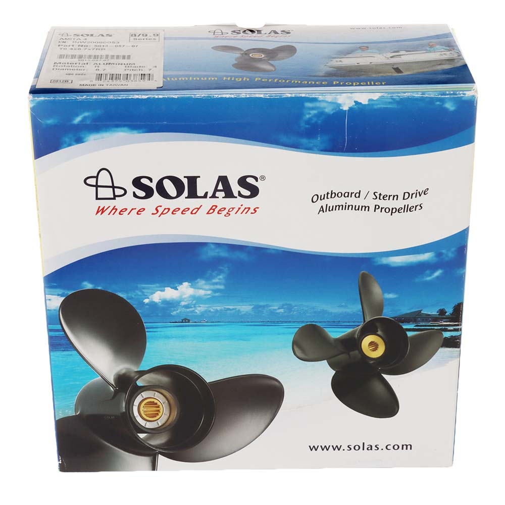 SOLAS 5013-087-07 Amita 4 Aluminium 4-Blade Propeller