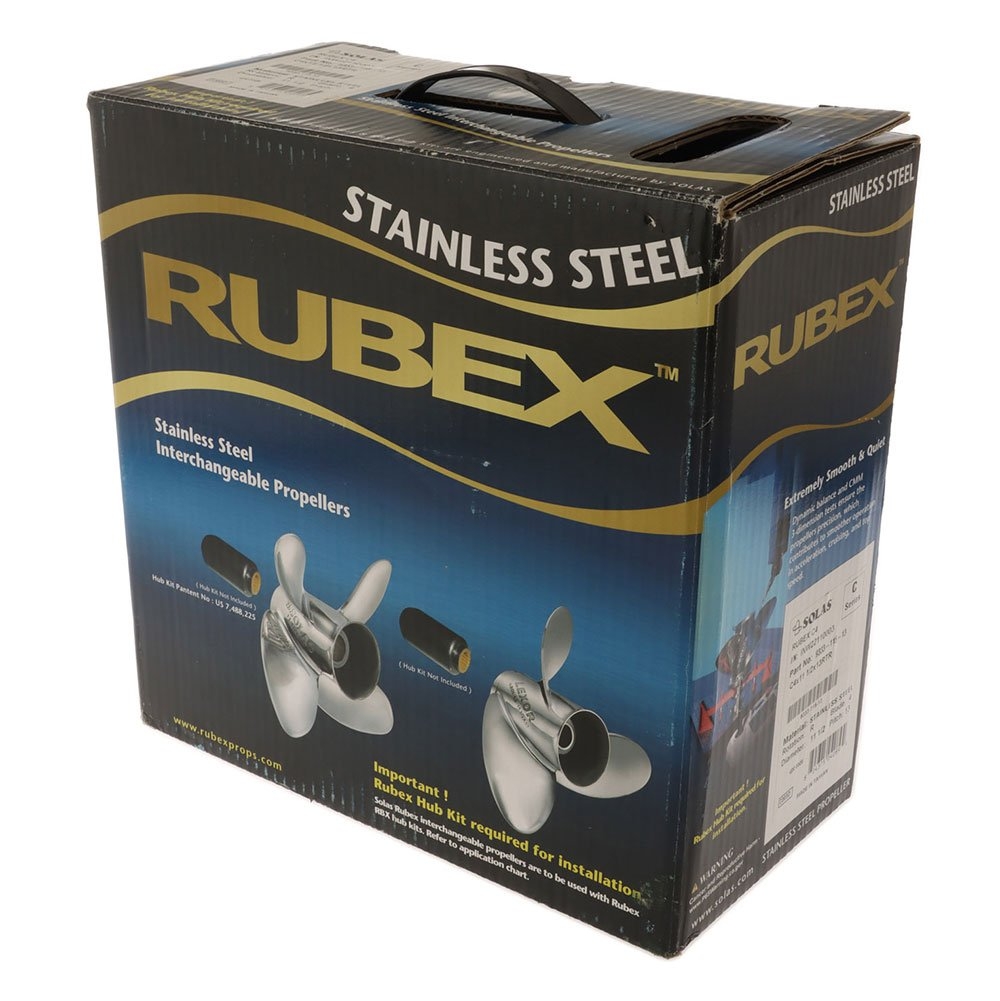 RUBEX C4 Stainless Steel 4-Blade Propeller 9333-115-12