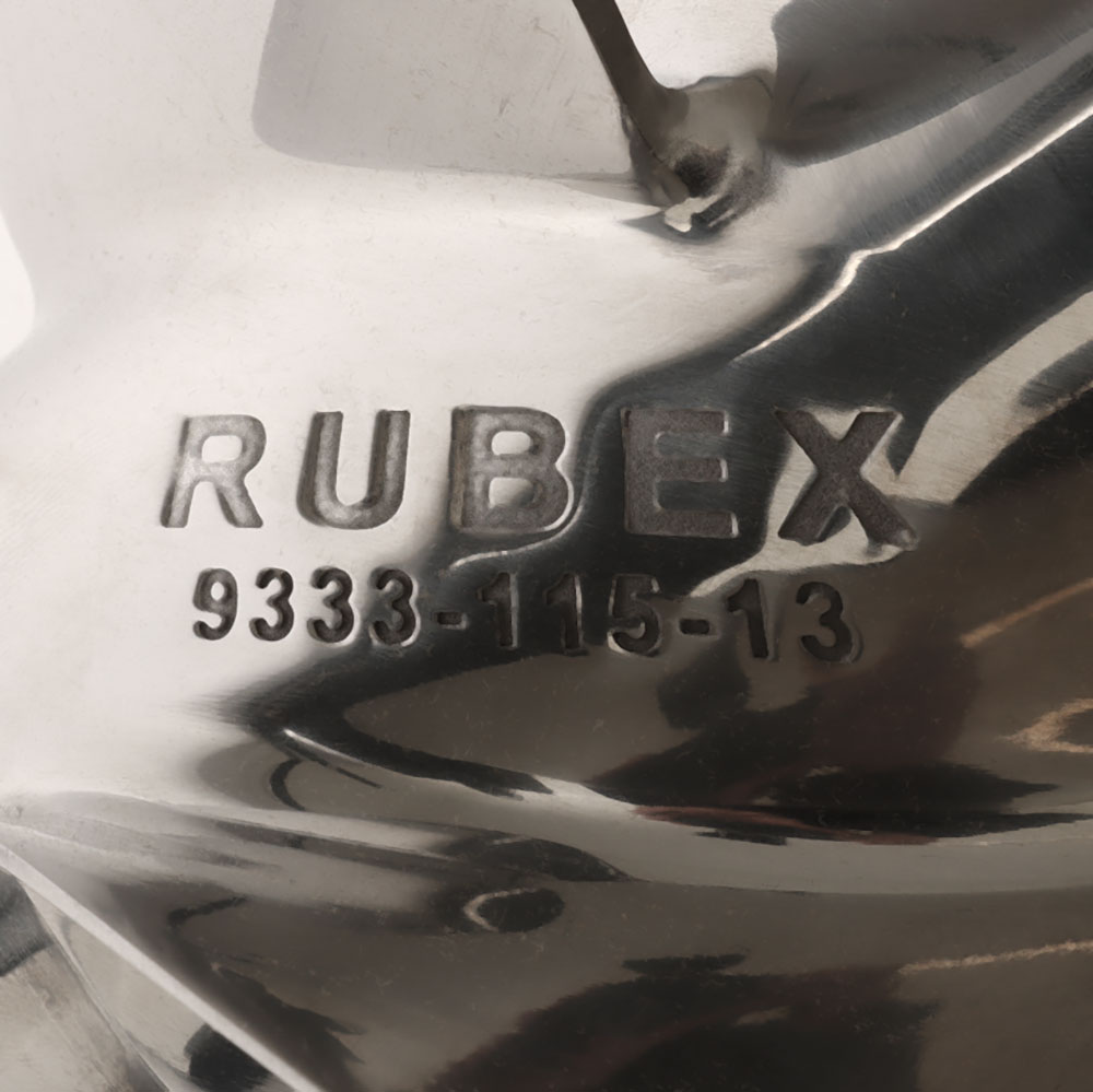 RUBEX C4 Stainless Steel 4-Blade Propeller 9333-115-13