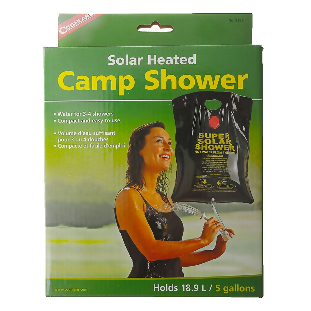 Coghlan's Solar Heated Camp Shower 18.9L