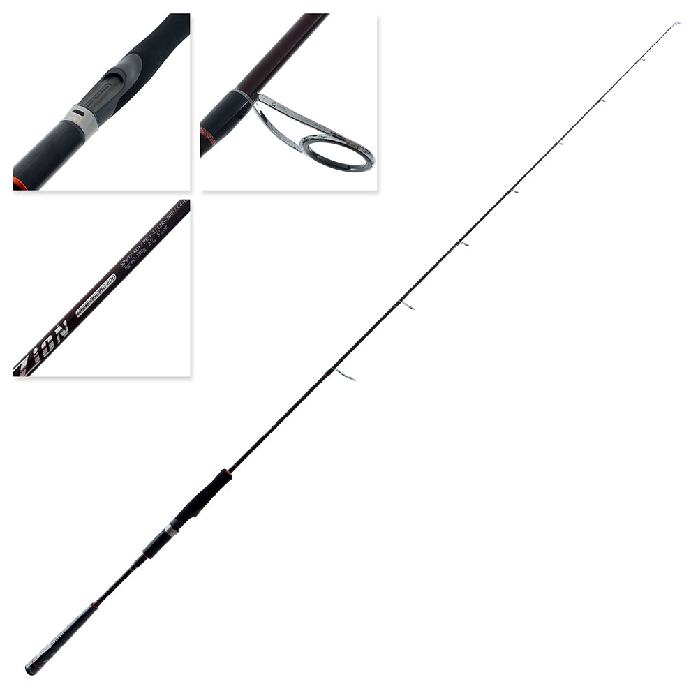 Pioneer Zion Spinning Light Jigging Rod 6ft PE1-2 1pc