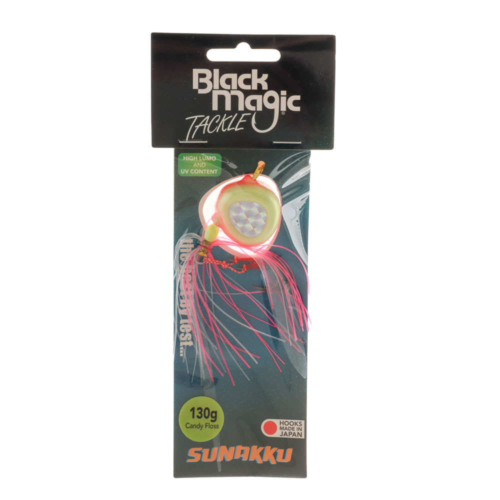Black Magic Sunakku Slider Slow Jig 130g Candy Floss