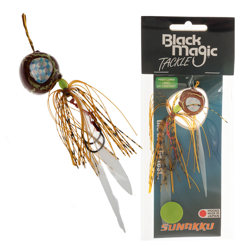 Black Magic Sunakku Slider Slow Jig 60g Choconana