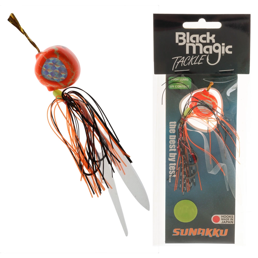 Black Magic Sunakku Slider Slow Jig 60g Fiery Tiger Black Magic Sunakku Slider Slow Jig 60g Fiery Tiger