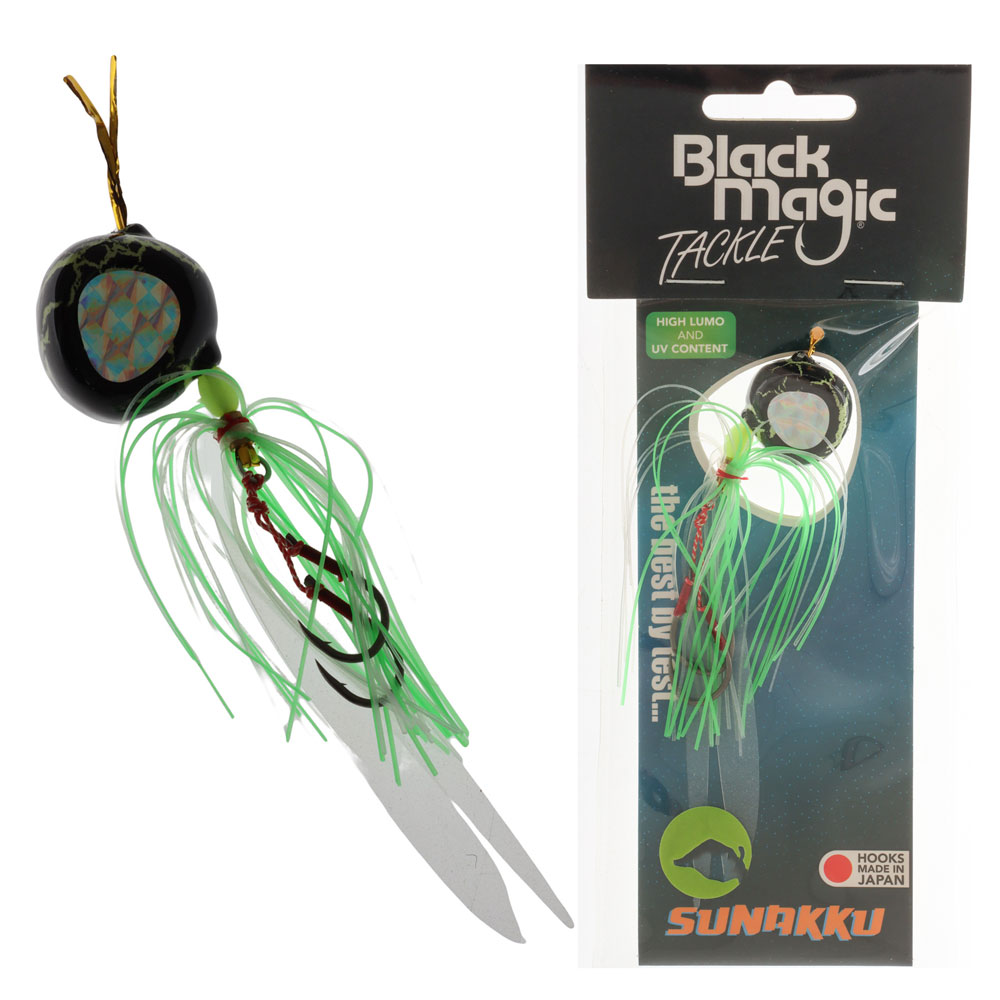Black Magic Sunakku Slider Slow Jig 130g Night Rider