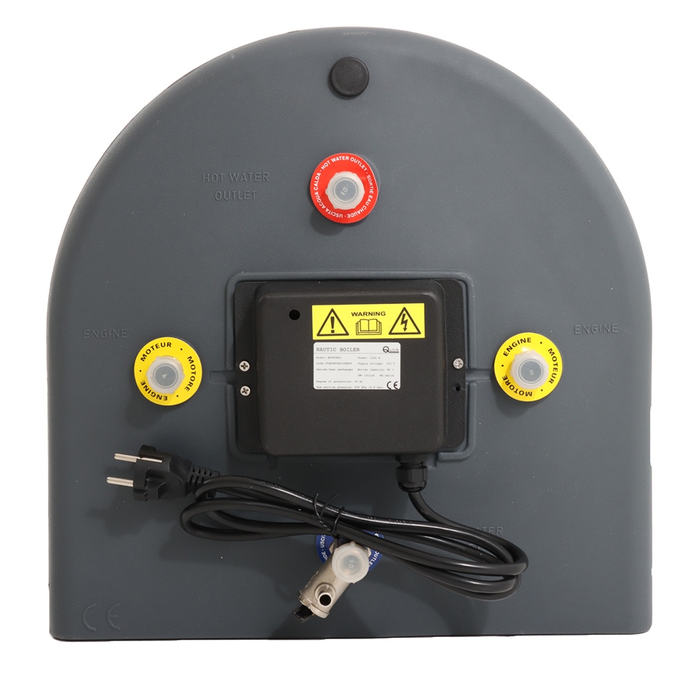 Quick Sigmar Marine Compact Inox Water Heater 80L 1200W 220V