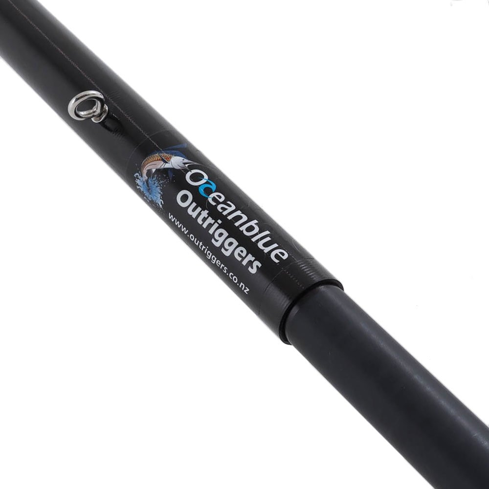 Oceanblue Telescopic E-Glass Extra Stiff Rigged Outrigger Game Pole 14ft 2pc