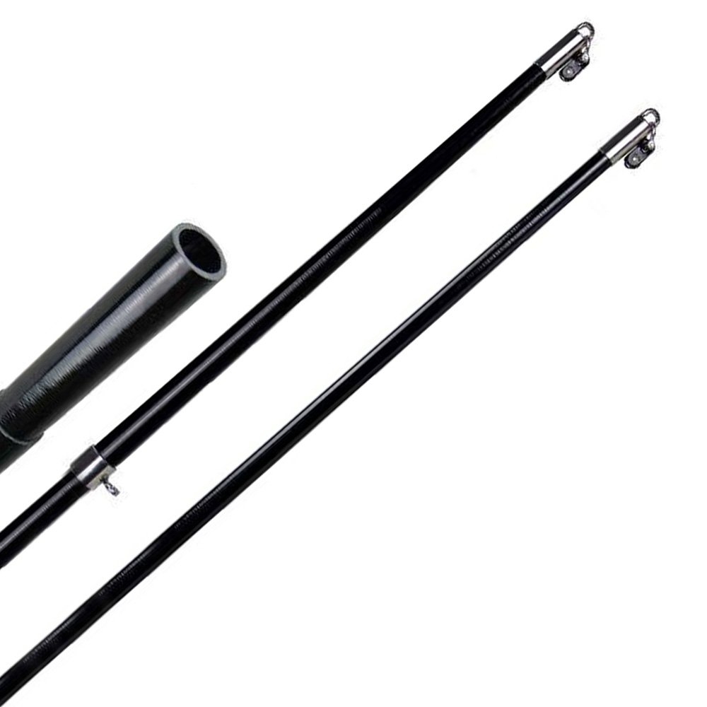 Oceanblue E-Glass Extra Stiff Rigged Outrigger Game Pole 15ft 1pc - Pair