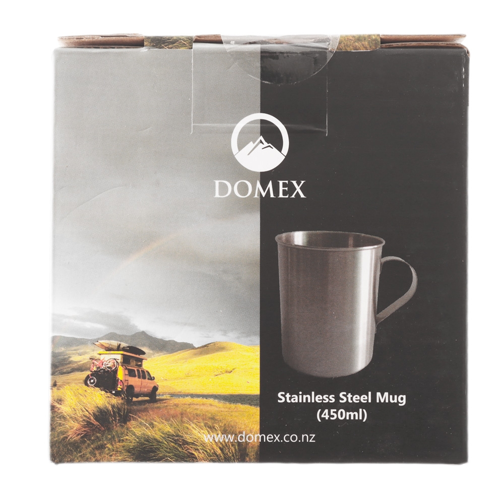 Domex Stainless Steel Mug 450ml