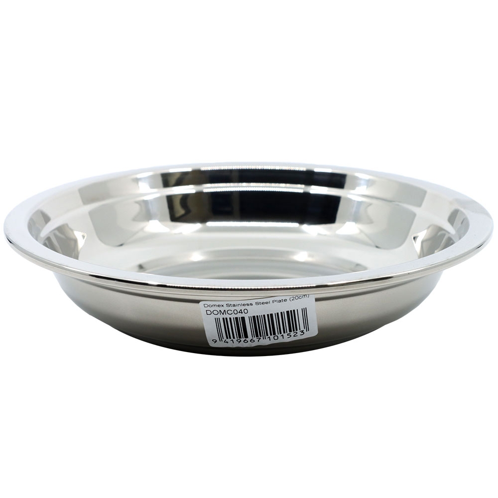 Domex Stainless Steel Plate 20cm