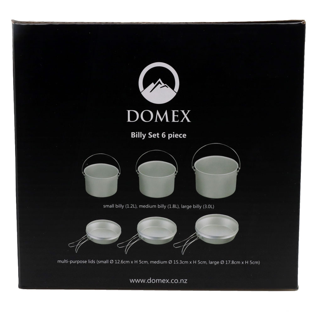 Domex 6-Piece Billy Pot Set