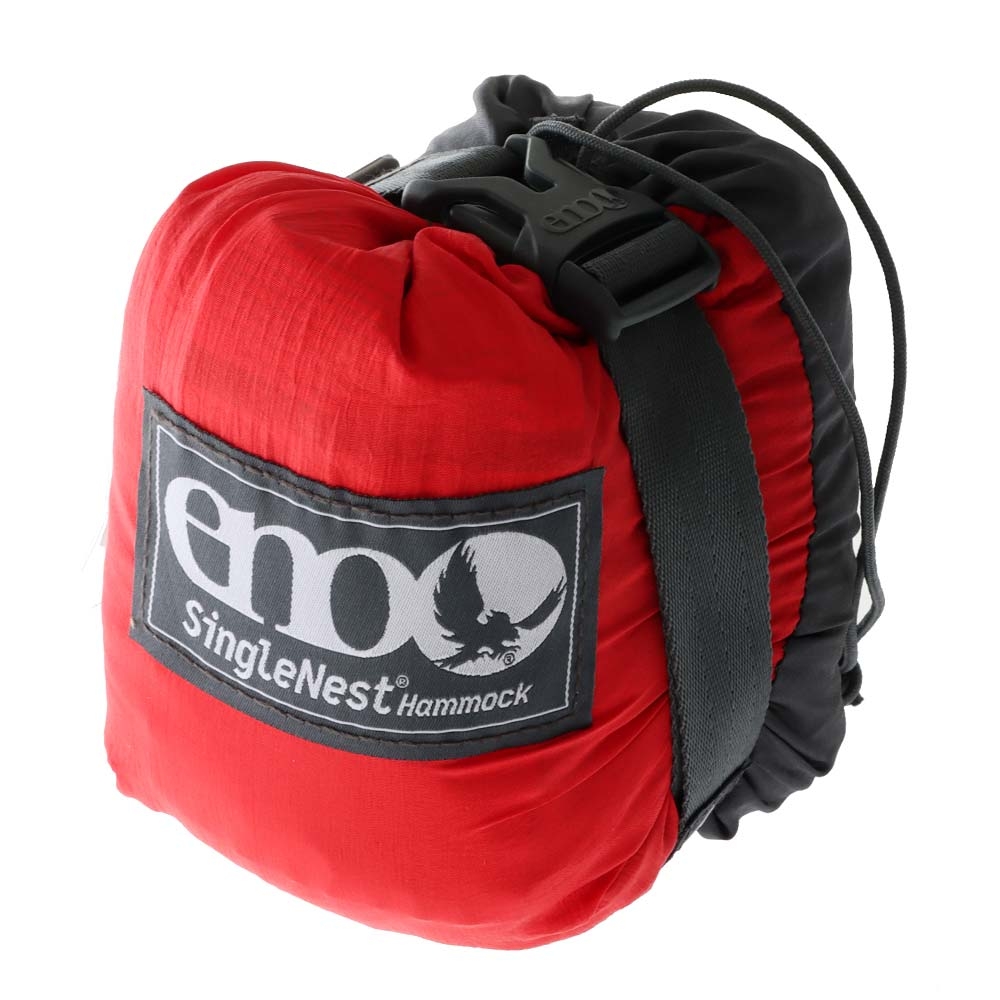 ENO SingleNest Hammock Red/Charcoal