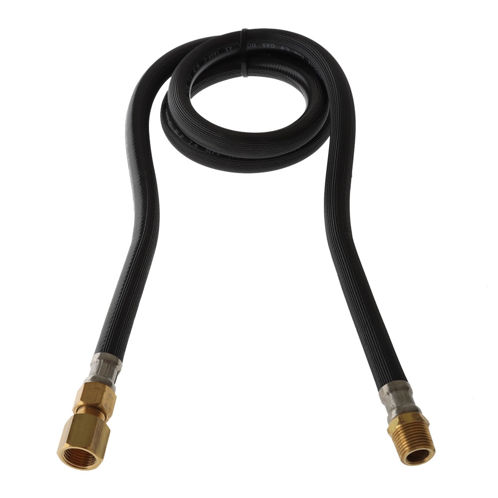 Campmaster 1200mm LPG Reg Hose to 1/4 BSP Gas Regulator