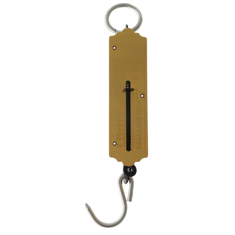 Campmaster Dual Marking Spring Weighing Scale 25kg