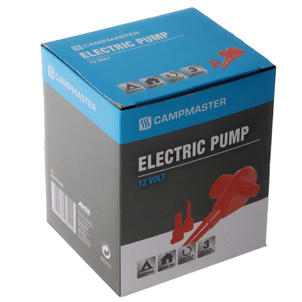 Campmaster Electric Air Pump 12V 240L/min