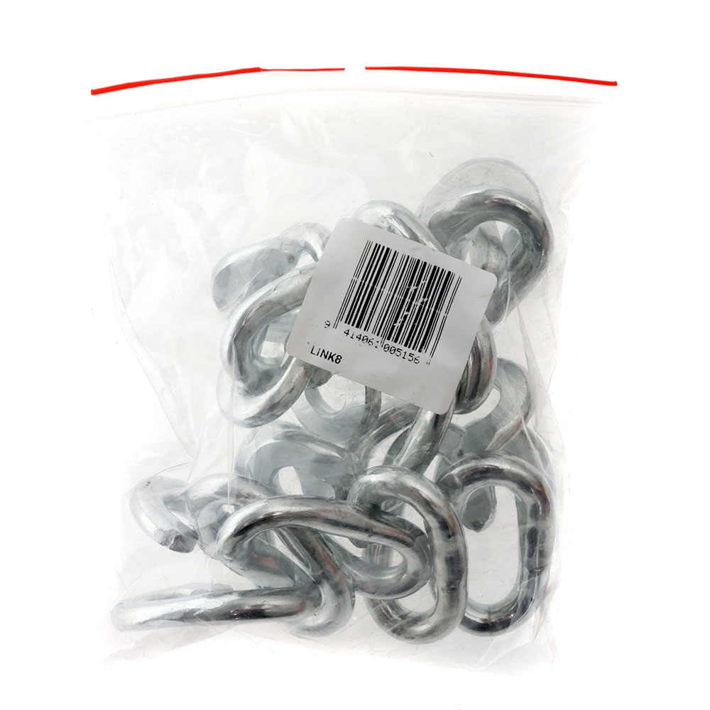 Handi-Pak Zinc-Plated Chain Links 8.0mm Qty 10