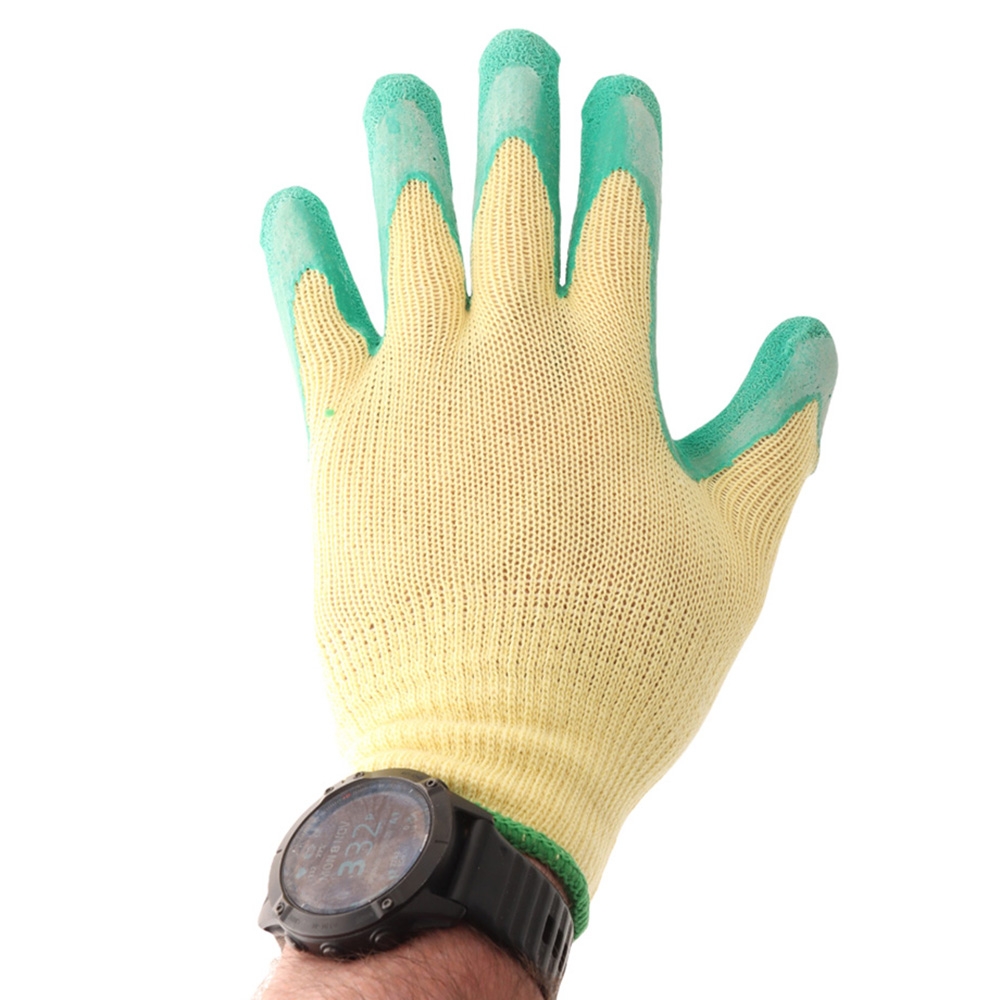 McGregor's Crinkle Latex Cotton Gloves Small