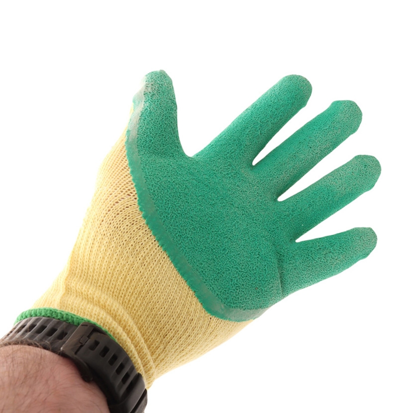 McGregor's Crinkle Latex Cotton Gloves Small