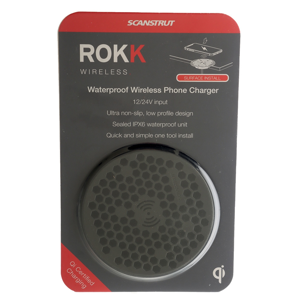 Scanstrut ROKK Waterproof Wireless Charger Proud Mount 12/24V
