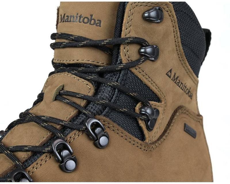 Manitoba Clothing Boots Laces Black/Brown