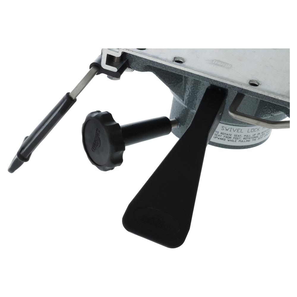 Springfield Heavy Duty Gas Operated Adjustable Seat Pedestal 317-394mm