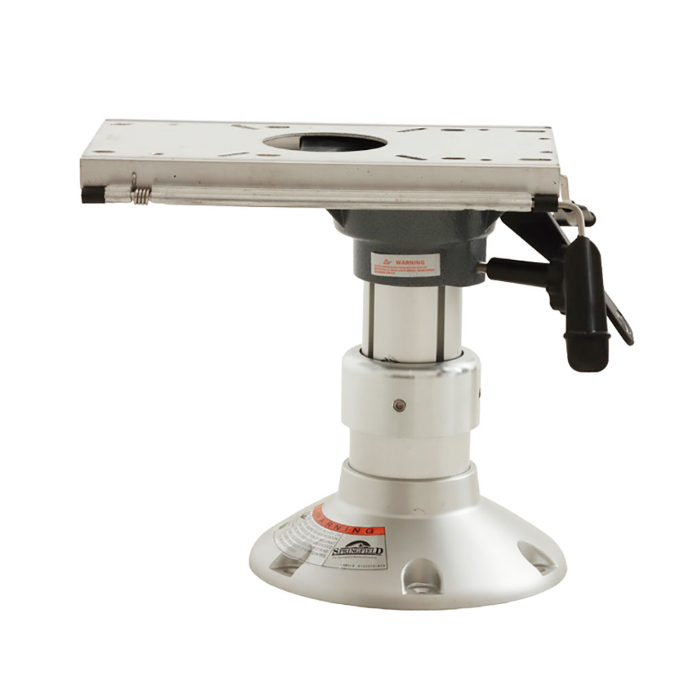 Springfield Heavy Duty Gas Operated Adjustable Seat Pedestal 317-394mm