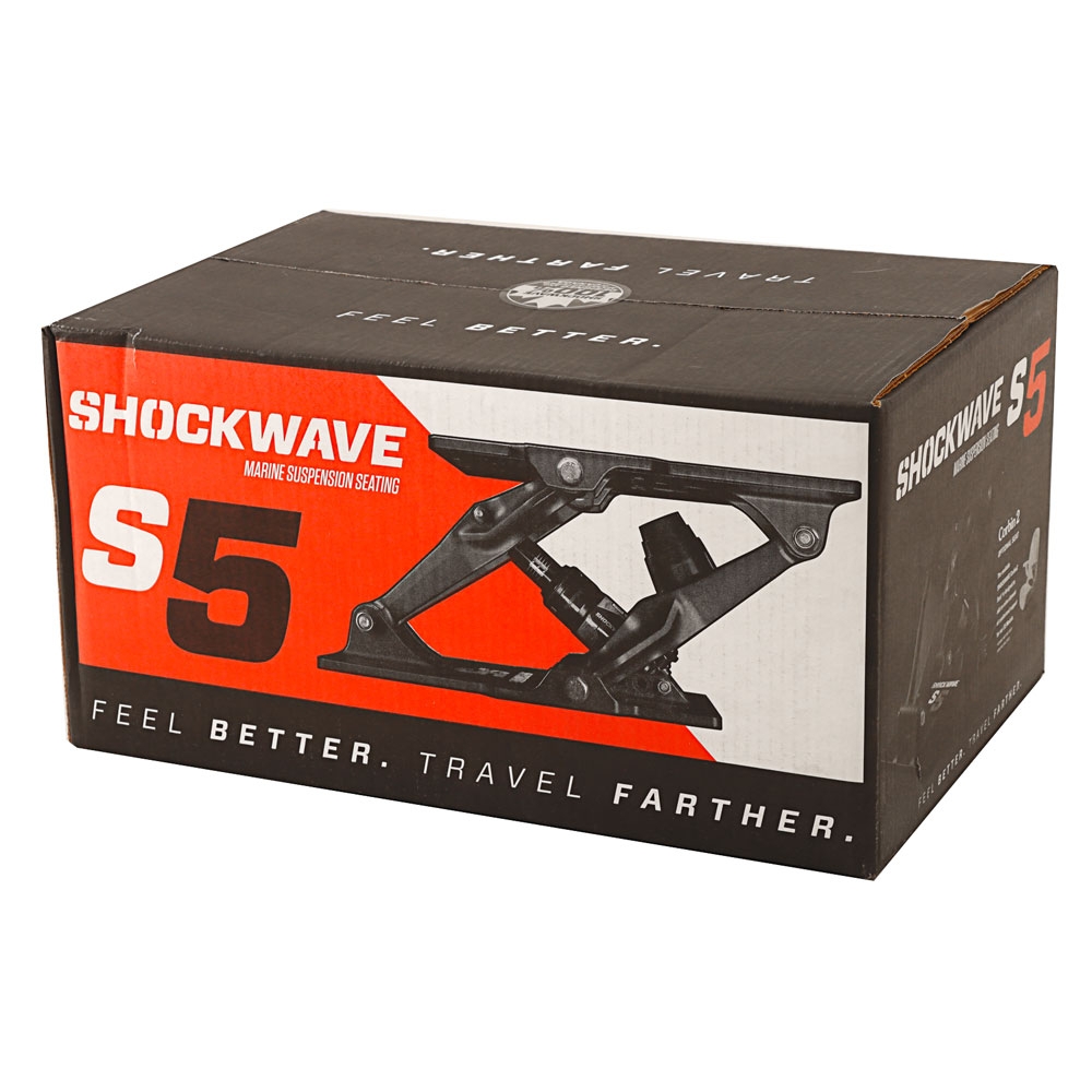 Shockwave Seat Suspension S5 Black