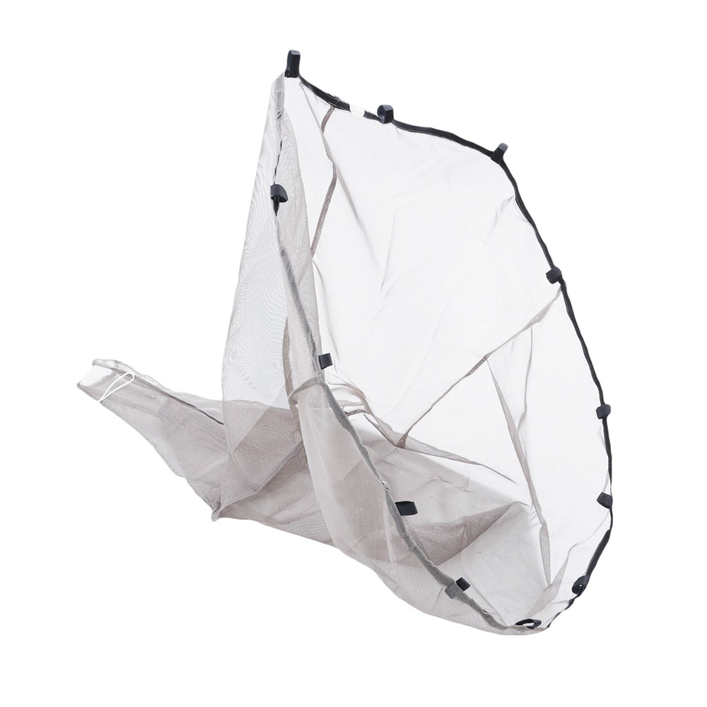 Nacsan Spare Whitebait Scoop Net with Trap 3.1m Grey