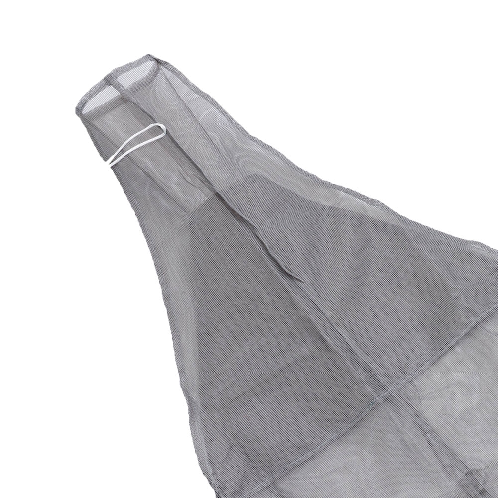 Nacsan Spare Whitebait Scoop Net with Trap 3.1m Grey