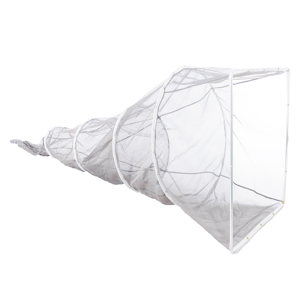 Nacsan Southland Sock Whitebait Net 5 Ring with Trap Grey