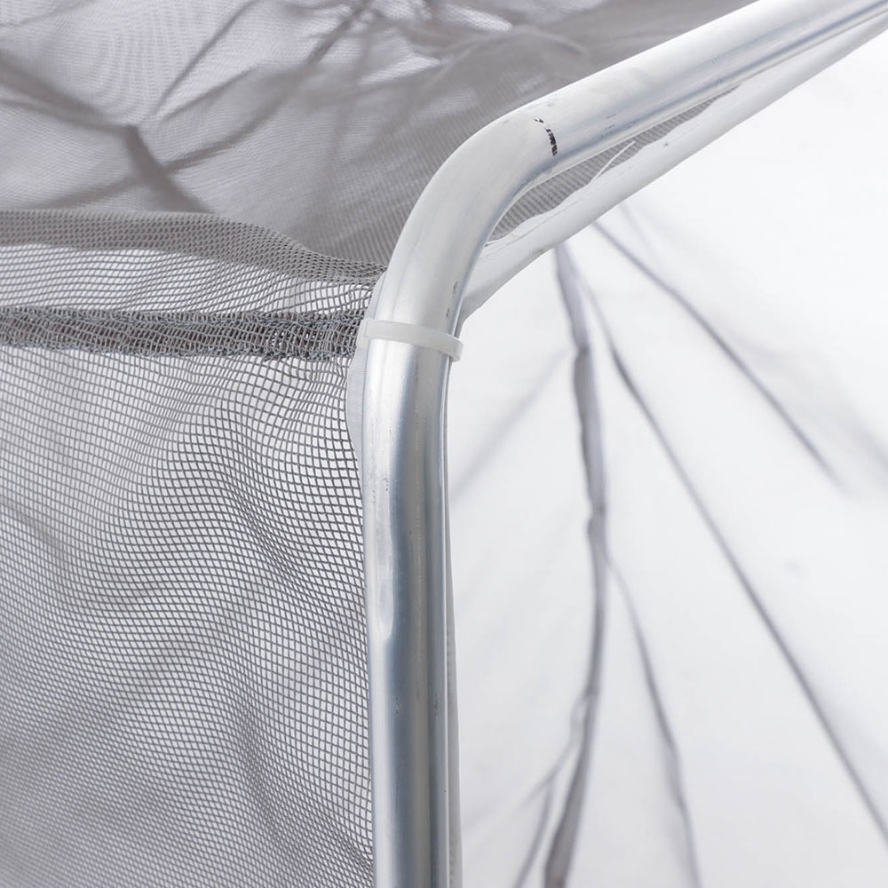 Nacsan Southland Sock Whitebait Net 5 Ring with Trap Grey