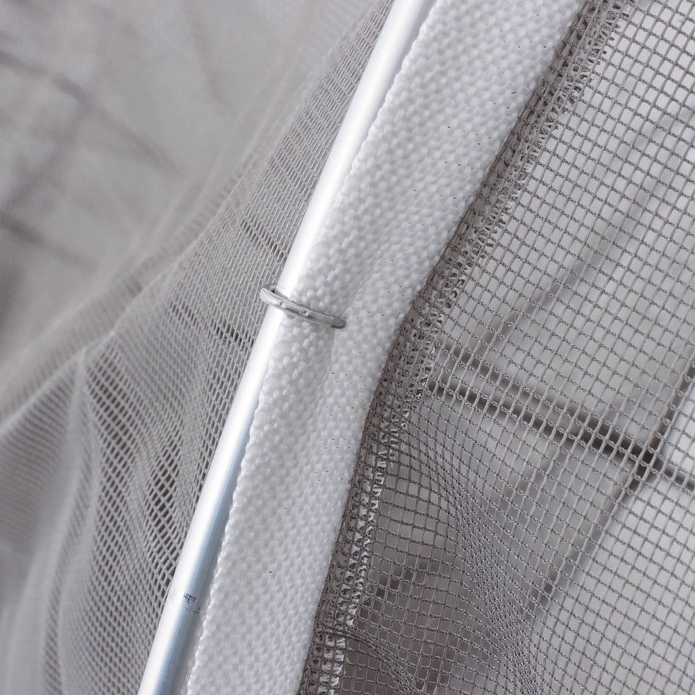 Nacsan Southland Sock Whitebait Net 5 Ring with Trap Grey