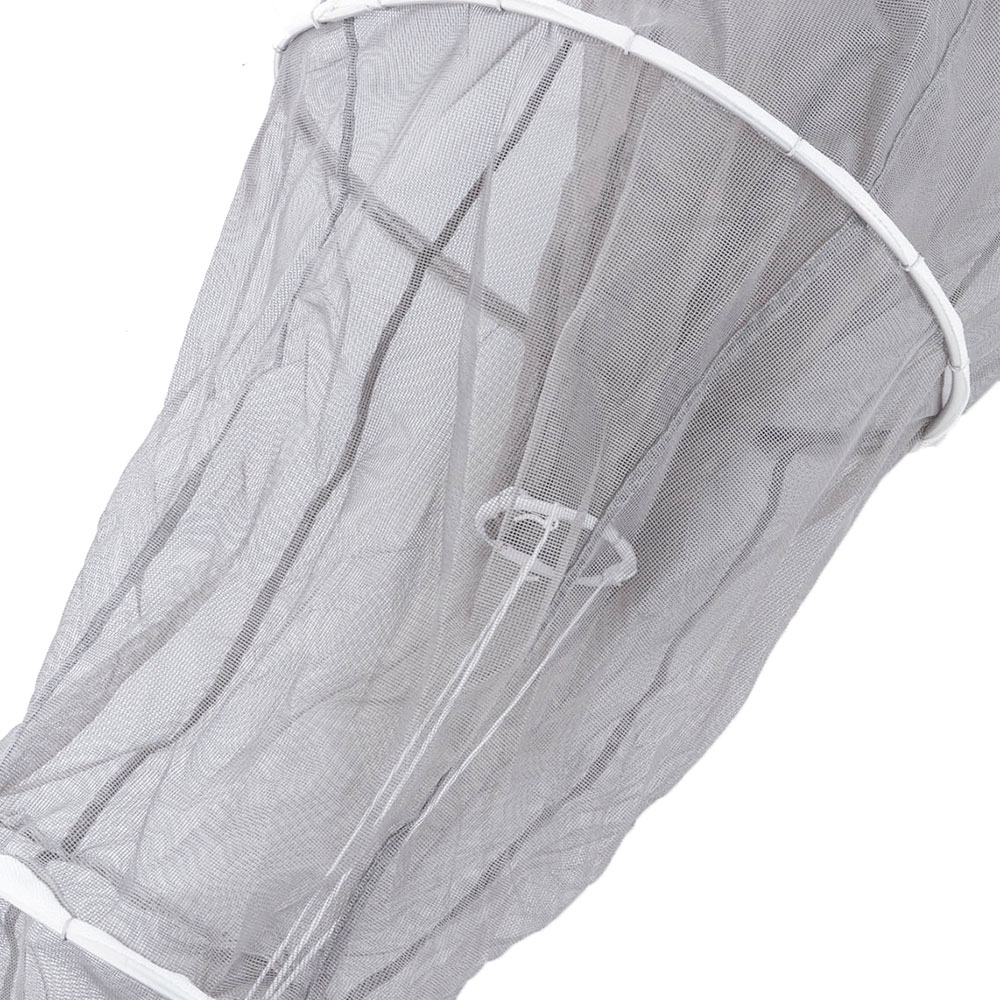 Nacsan Southland Sock Whitebait Net 5 Ring with Trap Grey