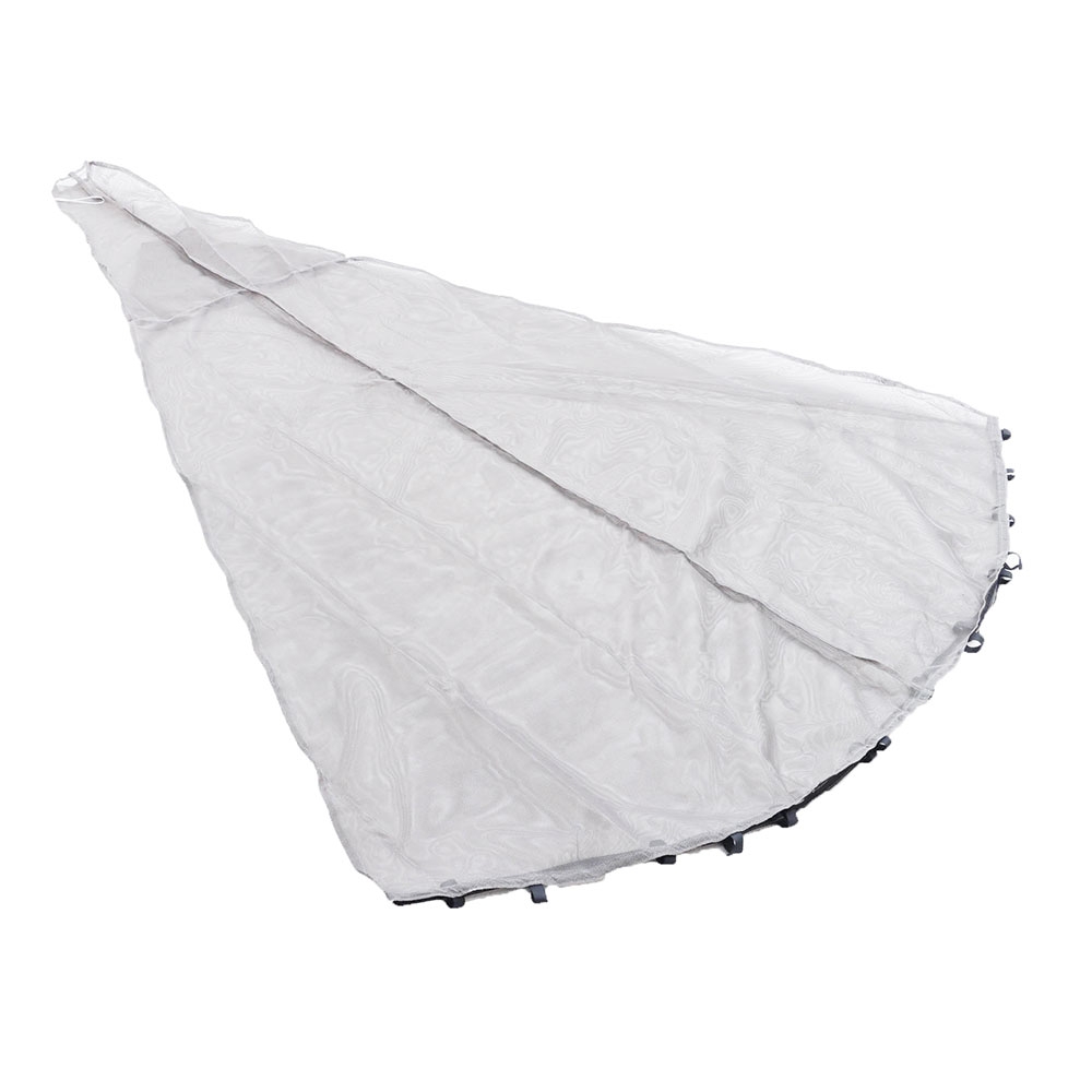 Nacsan Replacement Whitebait Scoop Net with Trap 4.5m Grey