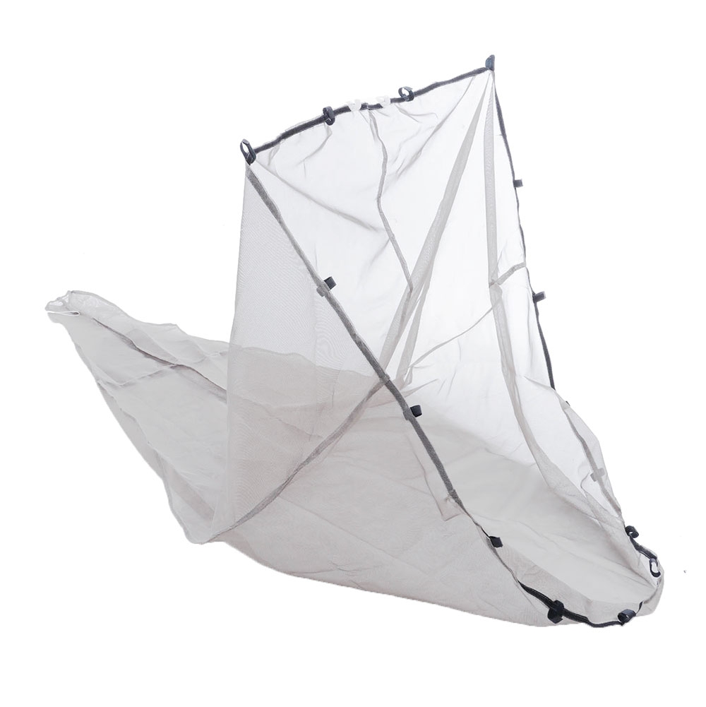 Nacsan Replacement Whitebait Scoop Net with Trap 4.5m Grey