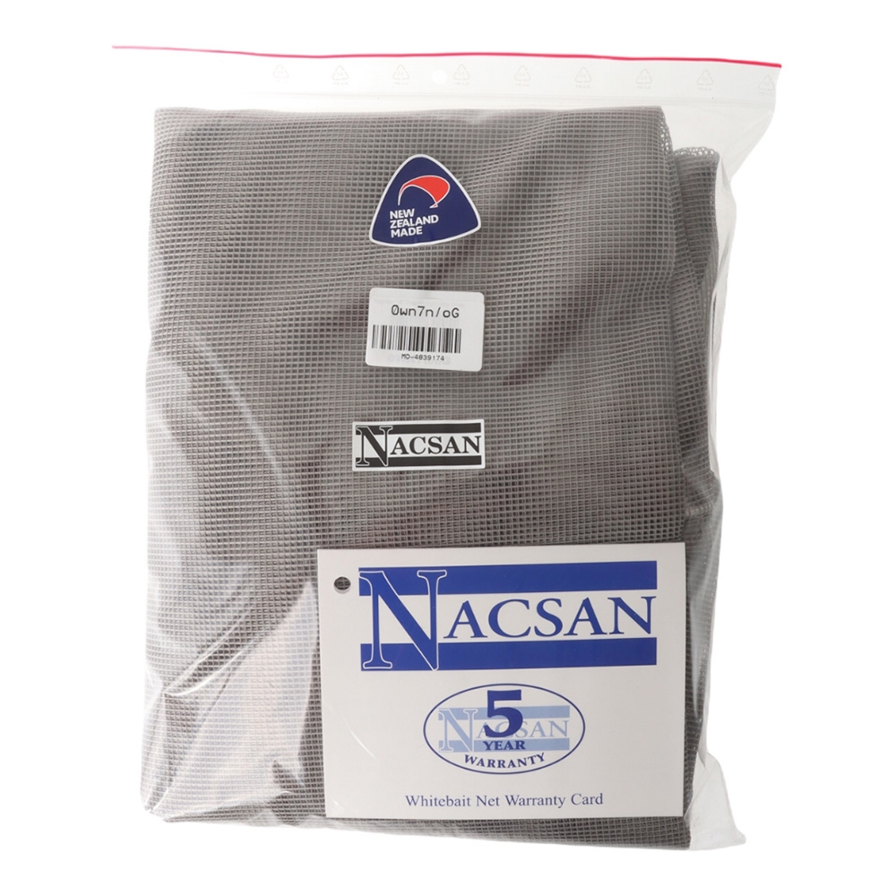 Nacsan Replacement Whitebait Net for Folding A Frame Net Grey