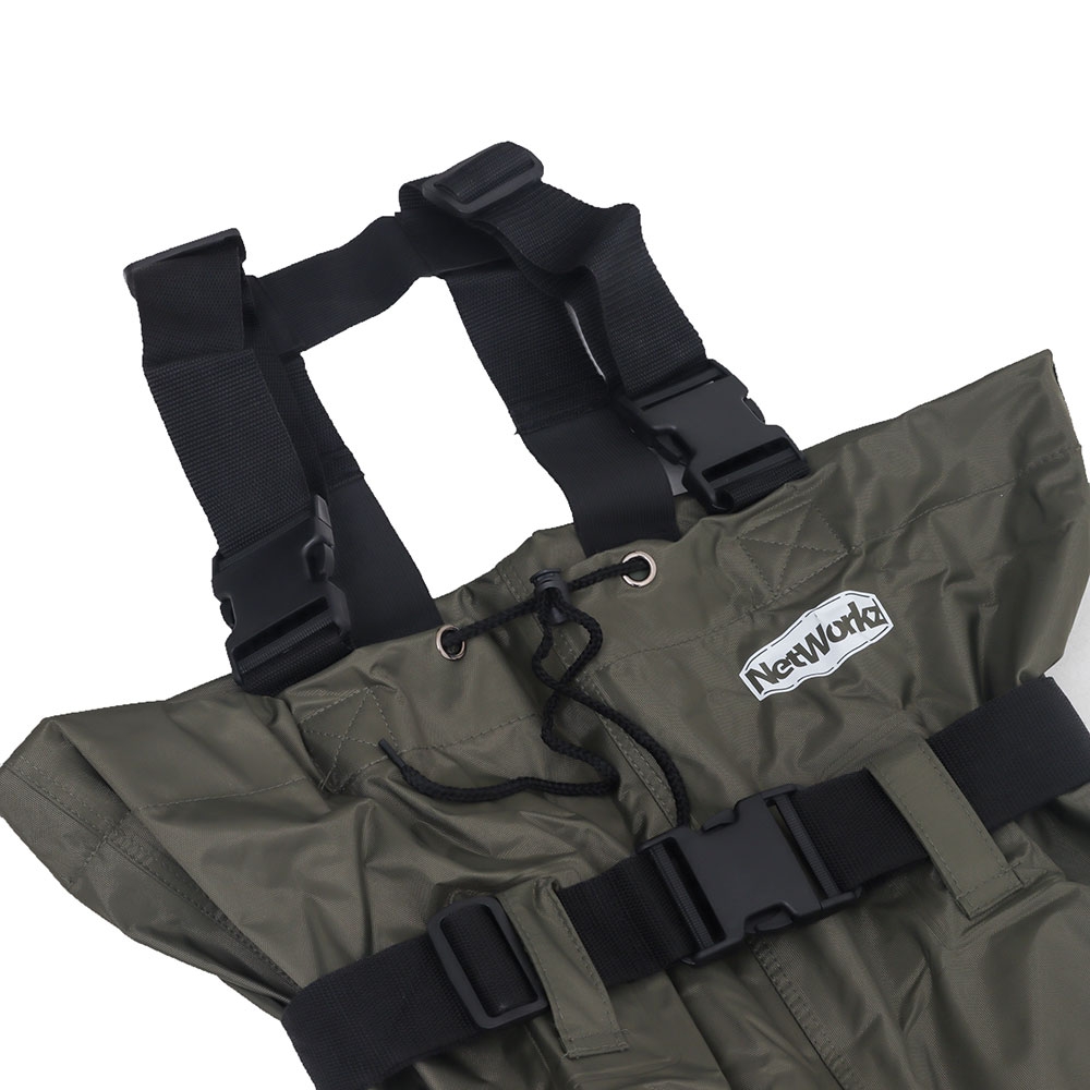 Networkz 420D Nylon Chest Waders US8 / UK7