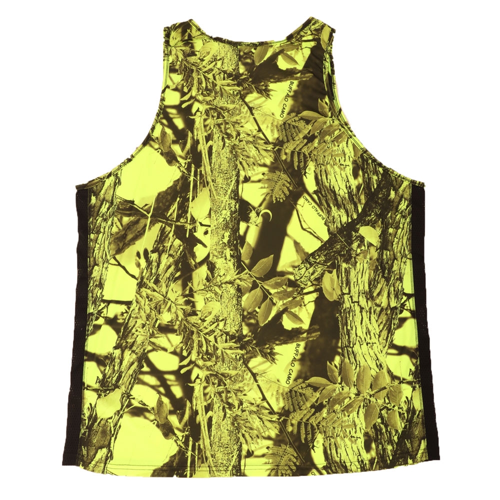 Ridgeline Breeze Mens Cooldry Singlet Yellow Camo Extra Small