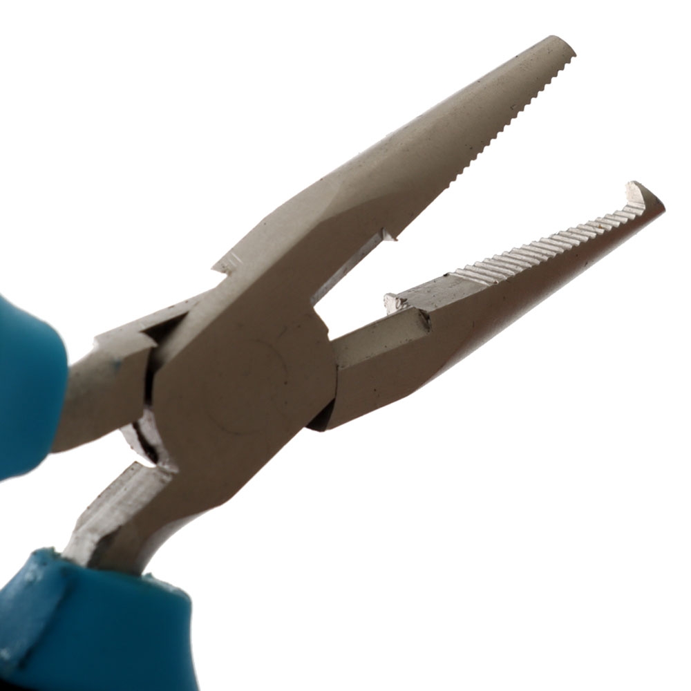 Shimano Brutas Split Ring Pliers Silver Nickel 5in