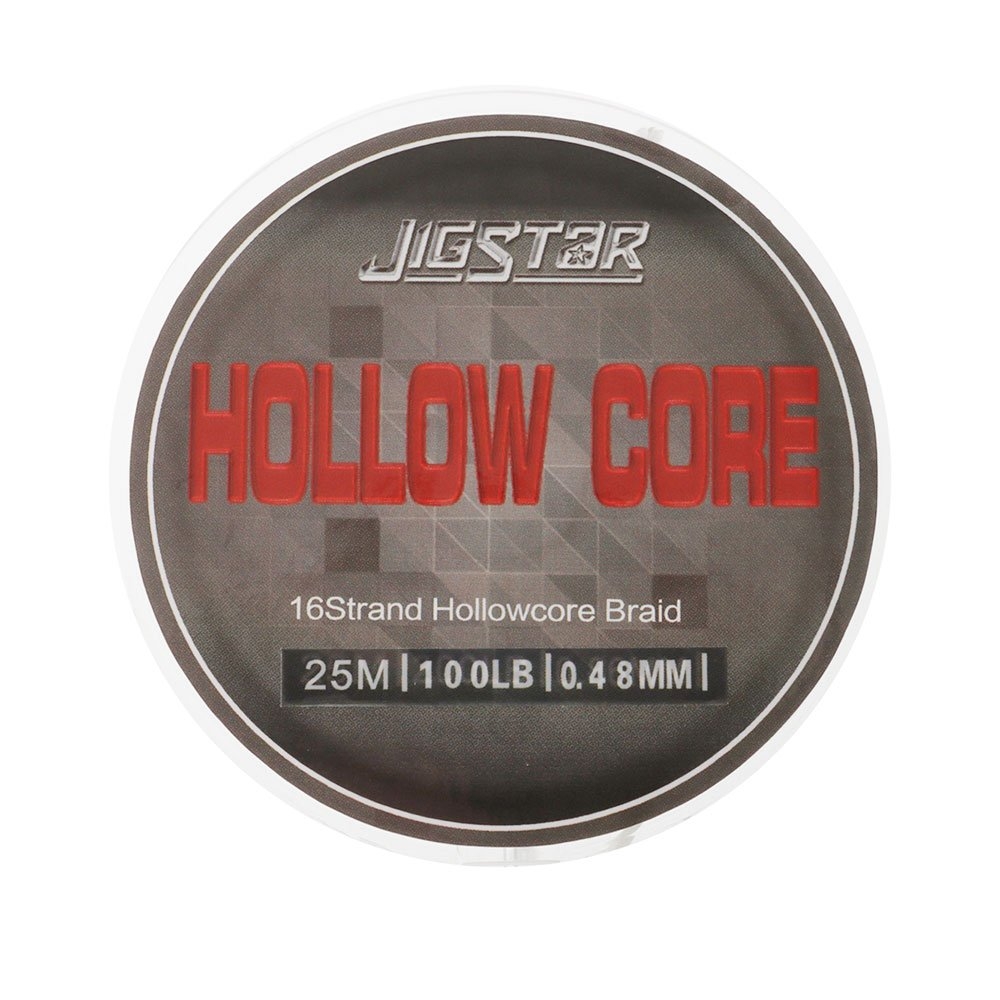 Jig Star X16 Hollow Core Braid White 25m 100lb 0.48mm