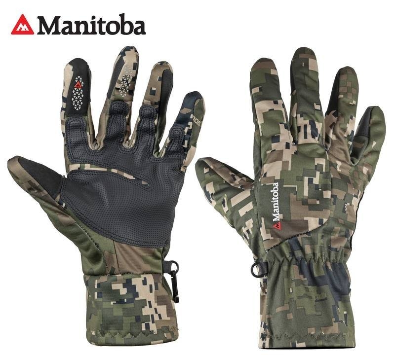 Manitoba Clothing Optimax 2 Shooters Gloves Camouflage S/M