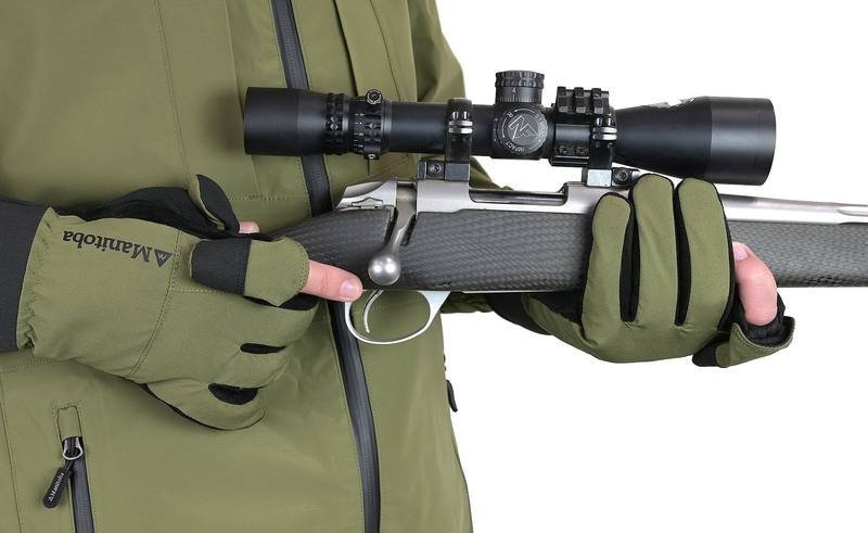 Manitoba Clothing Expedition Thermal Gloves with Magnetic Trigger Finger