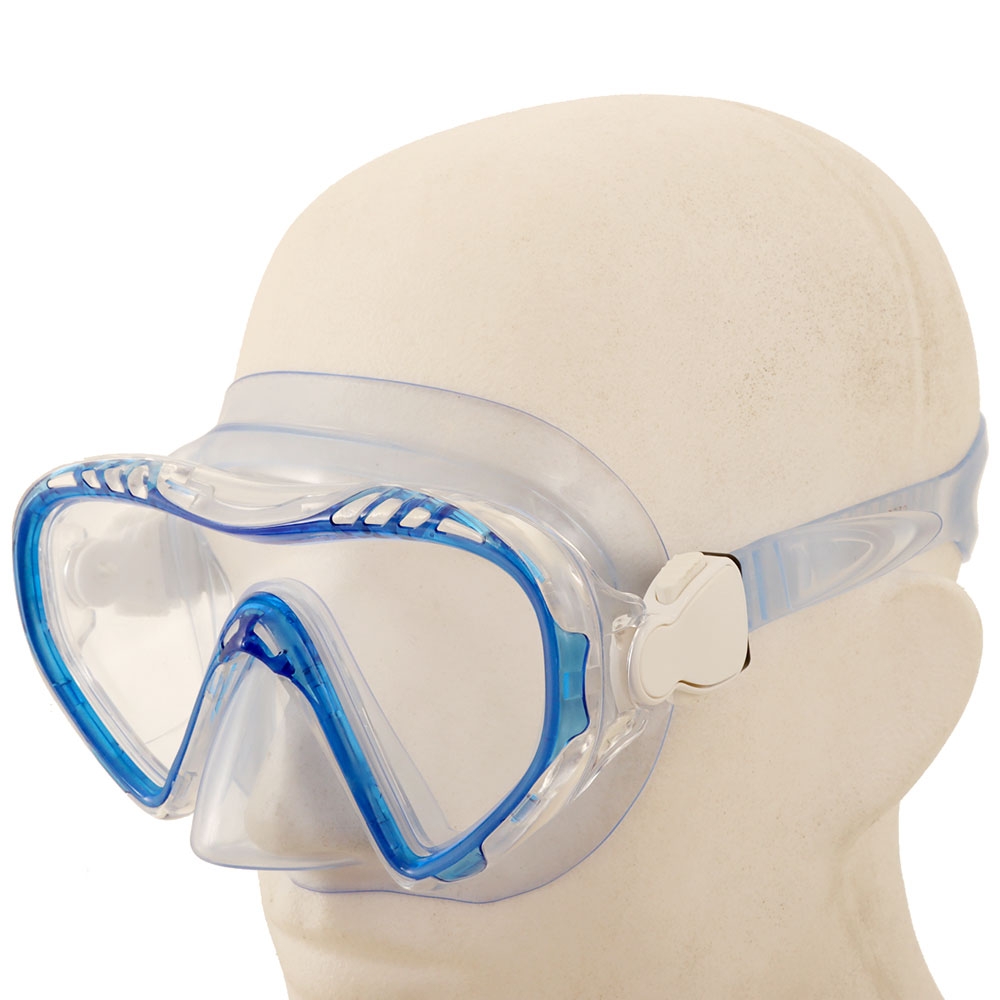 Hydro-Swim Clear Sea Youth Dive Mask and Snorkel Set Blue